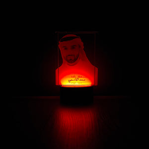 هديه له بصورته مع اسمه