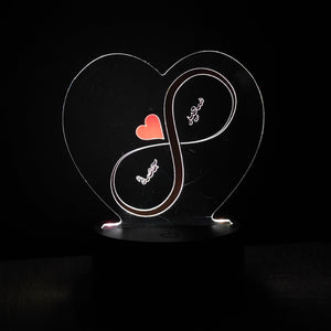 هديه اسمك واسمه قلب