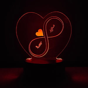 هديه اسمك واسمه قلب