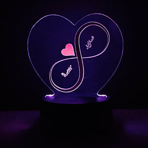 هديه اسمك واسمه قلب